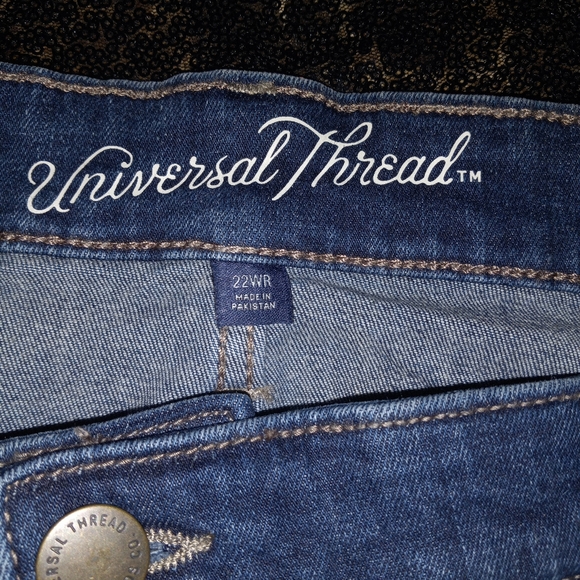 MID RISE BERMUDA SHORTS 22W NEW WITH TAG COLOR  MIDNIGHT  BLUE - Picture 2 of 6